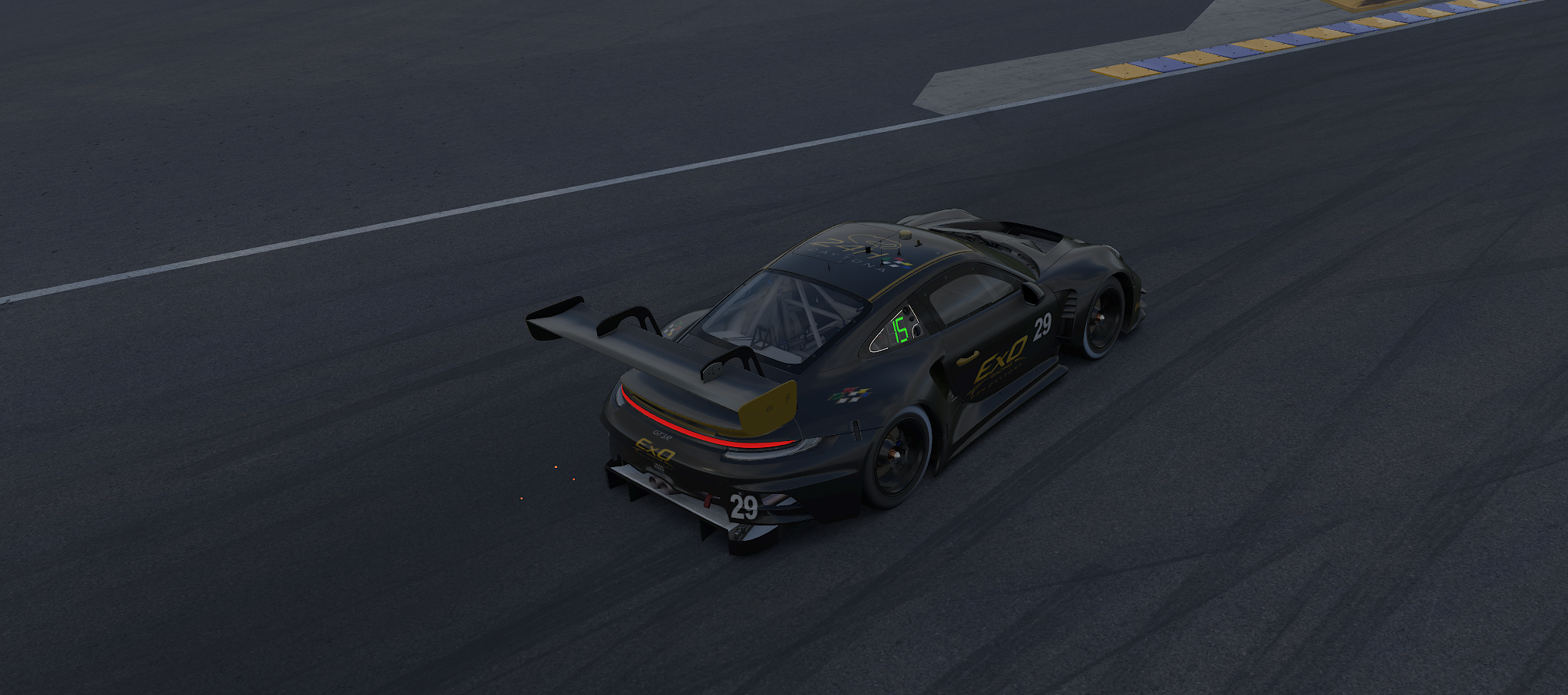 ExO Racing Porsche 911 GT3 R beim 24h Daytona Rennen